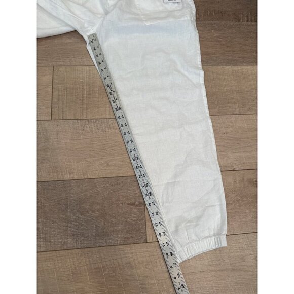 Athleta womens Retreat Linen High Rise Jogger Large New - Picture 3 of 9